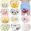 Pañales de tela reutilizables adorables para el entrenamiento de bebés