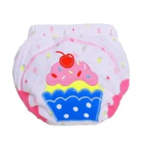 Pañales de tela reutilizables adorables para el entrenamiento de bebés