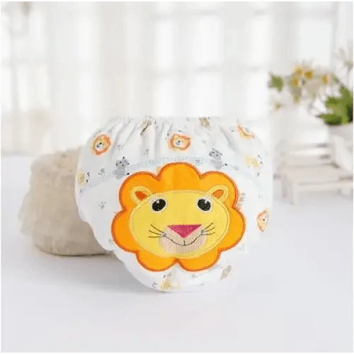 Pañales de tela reutilizables adorables para el entrenamiento de bebés