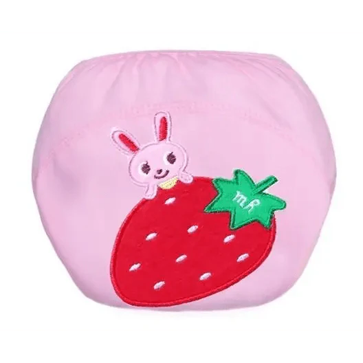 Pañales de tela reutilizables adorables para el entrenamiento de bebés