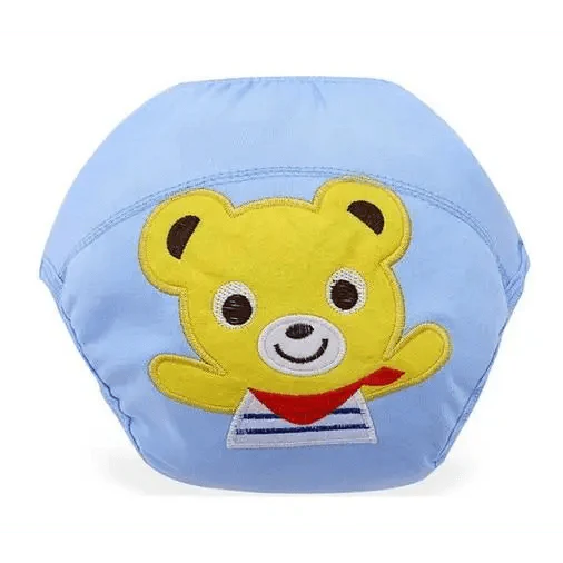 Pañales de tela reutilizables adorables para el entrenamiento de bebés