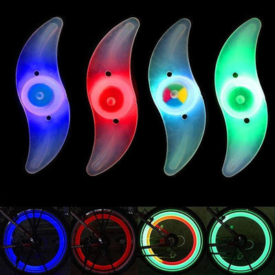 1PCS New Bike Spoke Light Mini Plastic LED Bicycle Wheel Spoke Light Flash Modes Waterproof LED Bicycle Spoke Light Changes Patterns Fashion Bicycle Rim Lights For Bike - Korvel