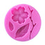 Moule à gâteau en silicone fleur de pêcher - Accessoire de pâtisserie premium
