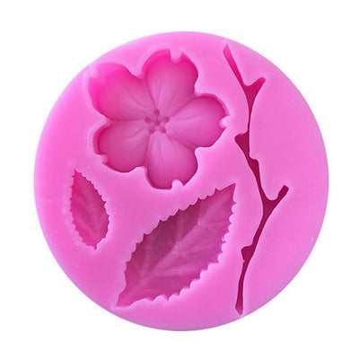 Silicone Peach Blossom Cake Mold - Premium Baking Accessory
