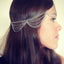Vintage Faux Crystal Pearl Tiara Bridal Headband
