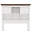 Solid Pine Captain Bookcase Bed with Trundle and Drawers