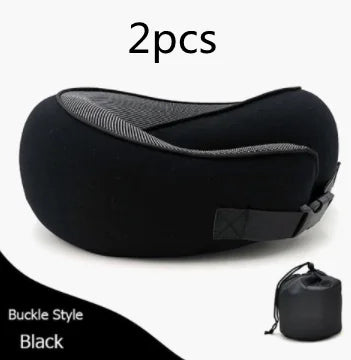 Premium Memory Foam Travel Neck Pillow