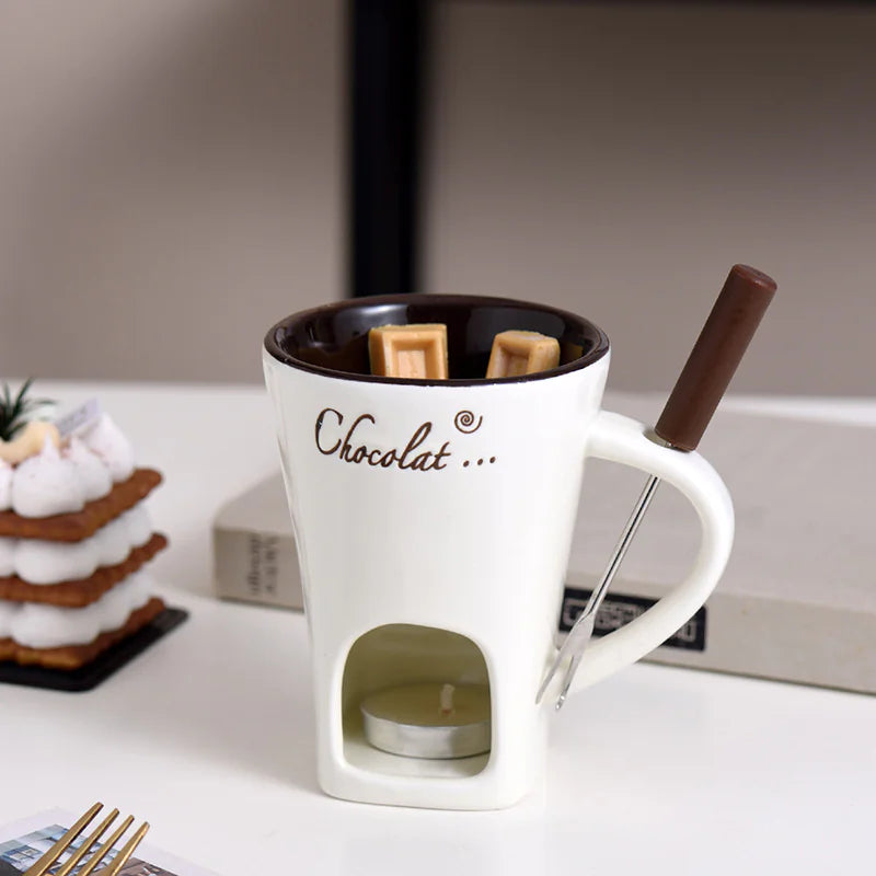 Fondue Mug Set for Personal Indulgence