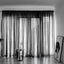 Simple Modern Solid Color Gauze Curtain for Balcony