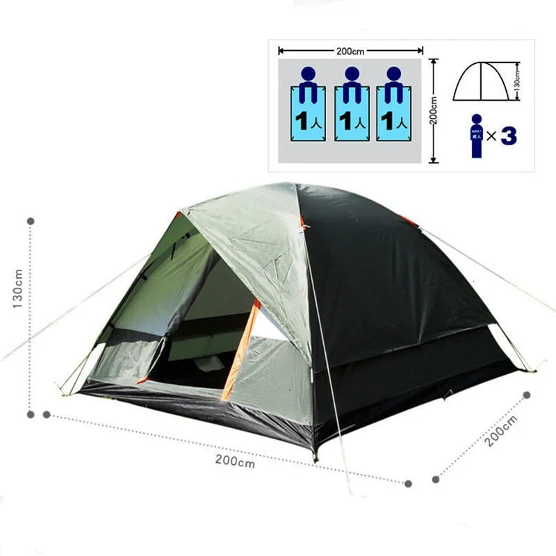 Premium Waterproof Camping Tent for Outdoor Adventures