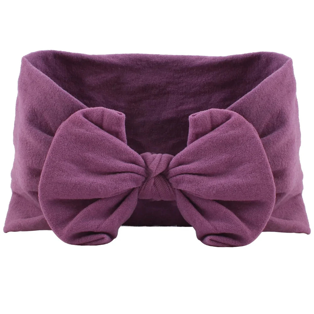 Diadema Turbante para Bebé Estilosa - Suave y Ajustable