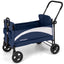 2-Seat Stroller Wagon with Adjustable Canopy - Navy