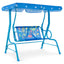 Columpio de Patio para Niños de 2 Plazas con Toldito Ajustable