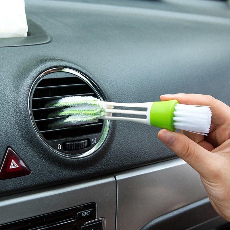 2-in-1 Car Air Conditioner Outlet Cleaning Tool