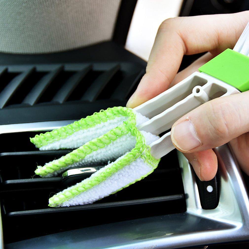 2-in-1 Car Air Conditioner Outlet Cleaning Tool