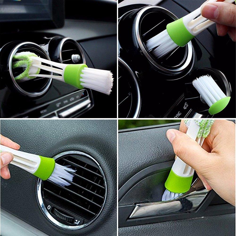 2-in-1 Car Air Conditioner Outlet Cleaning Tool