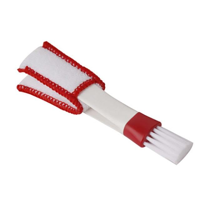 2-in-1 Car Air Conditioner Outlet Cleaning Tool