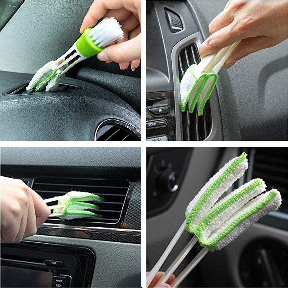 2-in-1 Car Air Conditioner Outlet Cleaning Tool