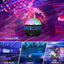 2-in-1 Galaxy & Ocean Wave Projector