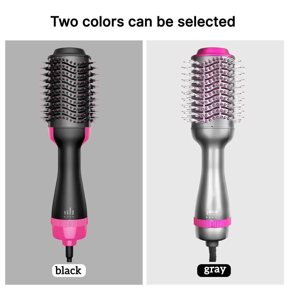 2-in-1 Hot Air Brush: Hair Dryer and Styler