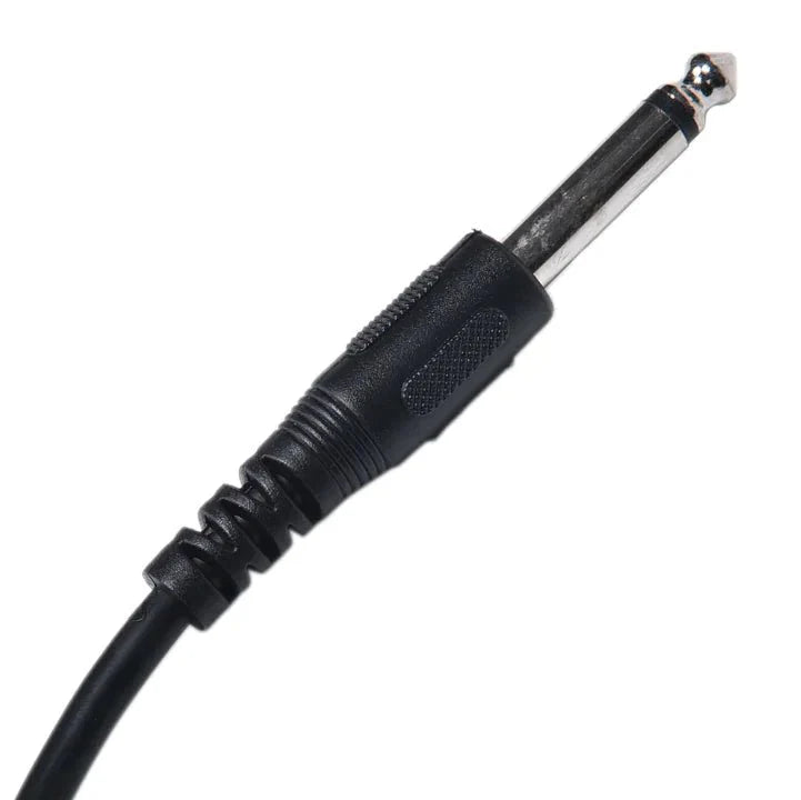 Câble de patch électrique angulaire droit de 10 pieds pour amplificateur de guitare - 2 pièces