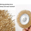 2-Pack Wire Brush Wheel Set for Drill - Rust and Paint Removal