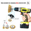 2-Pack Wire Brush Wheel Set for Drill - Rust and Paint Removal