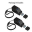Paquete de 2 Hub USB 3.0 Portátil de 3 Puertos para Laptops y PCs