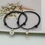 Couple Trendy Lock Key Bracelet Set - Adjustable Matching Jewelry