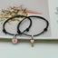 Couple Trendy Lock Key Bracelet Set - Adjustable Matching Jewelry