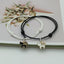 Couple Trendy Lock Key Bracelet Set - Adjustable Matching Jewelry
