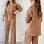 Conjunto de Loungewear de Punto de 2 Piezas Premium
