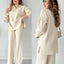 Conjunto de Loungewear de Punto de 2 Piezas Premium