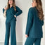 Conjunto de Loungewear de Punto de 2 Piezas Premium