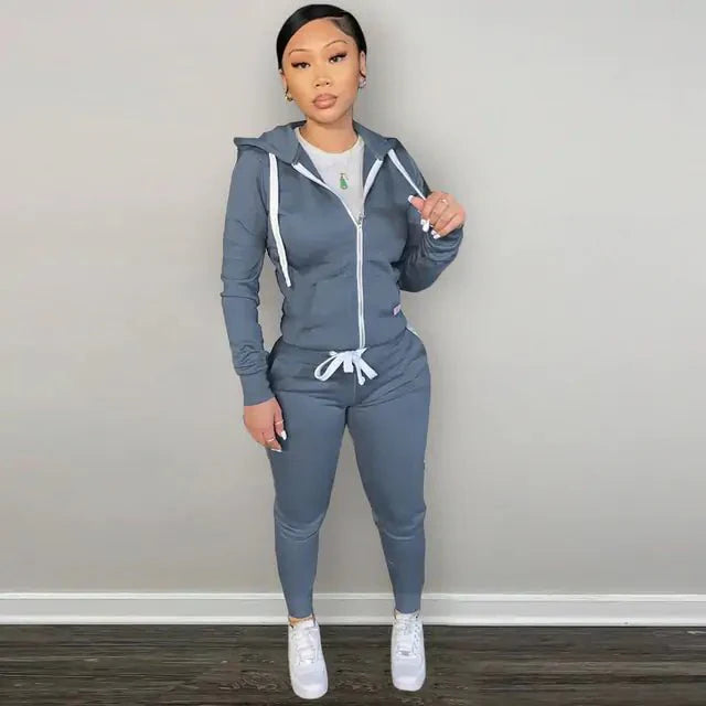 Premium 2-Piece Tracksuit Set for Active Lifestyle