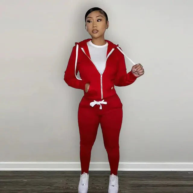 Premium 2-Piece Tracksuit Set for Active Lifestyle