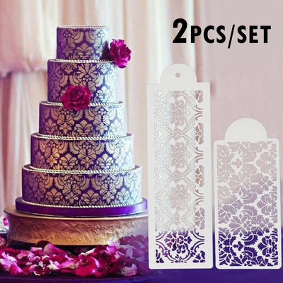 Premium Cake Decorating Mould Set - 2 Pieces