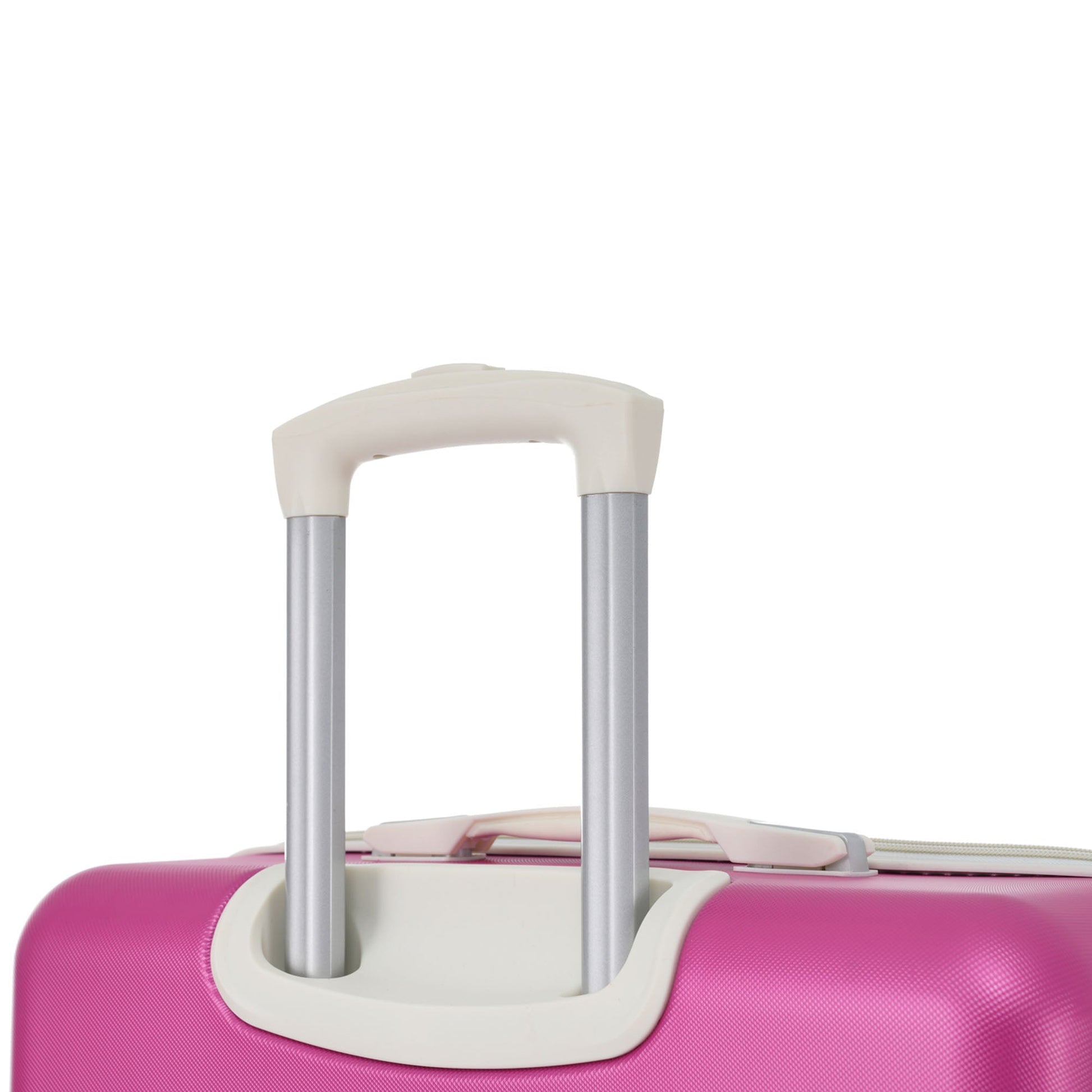20 IN Luggage 1 Piece with TSA lock , Lightweight Suitcase Spinner Wheels,Carry on Vintage Luggage,Pink - Korvel