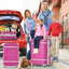 20 IN Luggage 1 Piece with TSA lock , Lightweight Suitcase Spinner Wheels,Carry on Vintage Luggage,Pink - Korvel