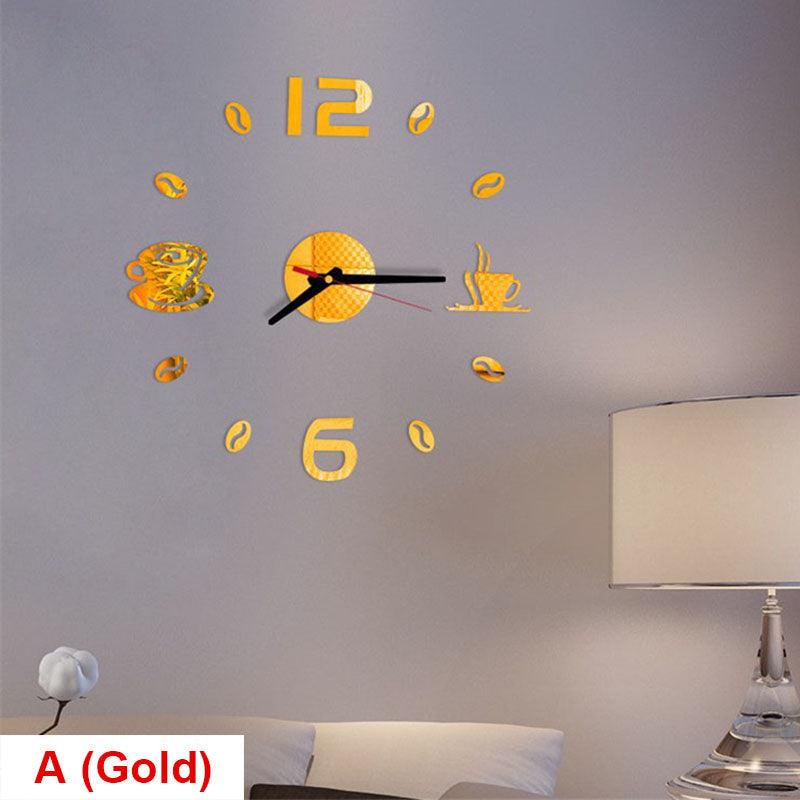 20 Inch Modern Silent Wall Clock with Arabic Numerals