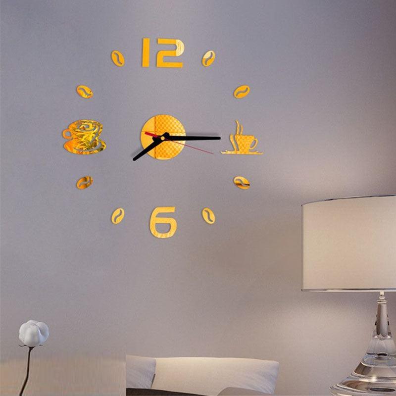 20 Inch Modern Silent Wall Clock with Arabic Numerals
