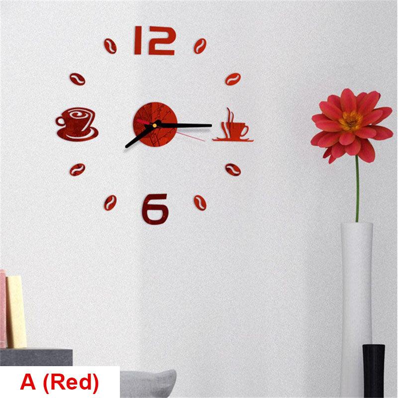 20 Inch Modern Silent Wall Clock with Arabic Numerals