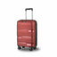 20-Inch Vibrant Red Spinner Carry-On Luggage with 360° Mobility - Korvel