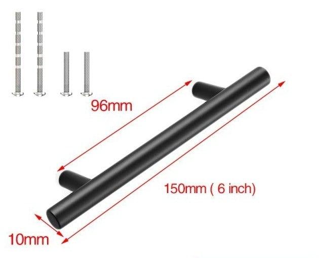 Ensemble de 20 poignées de cabinet en acier inoxydable brossé doré