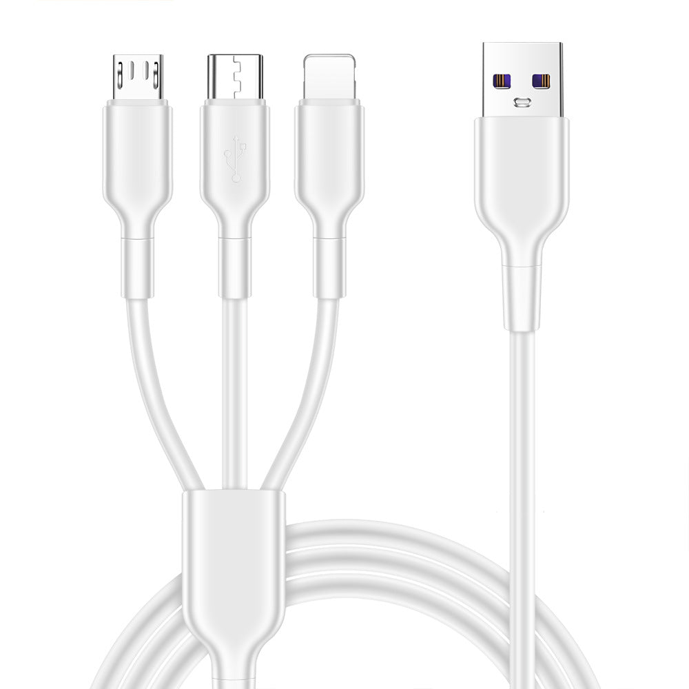 Câble USB de charge rapide 5A One to Three - 1,2 m