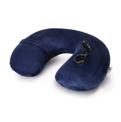 Premium Inflatable U-Shaped Travel Pillow