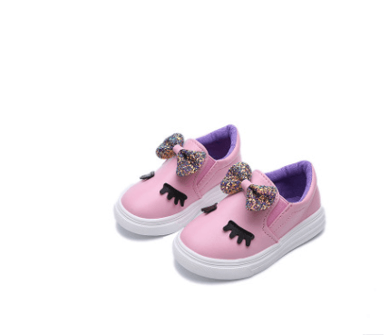 Zapatos Casual de Princesa con Lazo para Niñas en sus Primeros Pasos