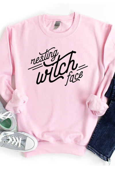 Charming Resting Witch Face Sweatshirt - 2006 Edition - Korvel