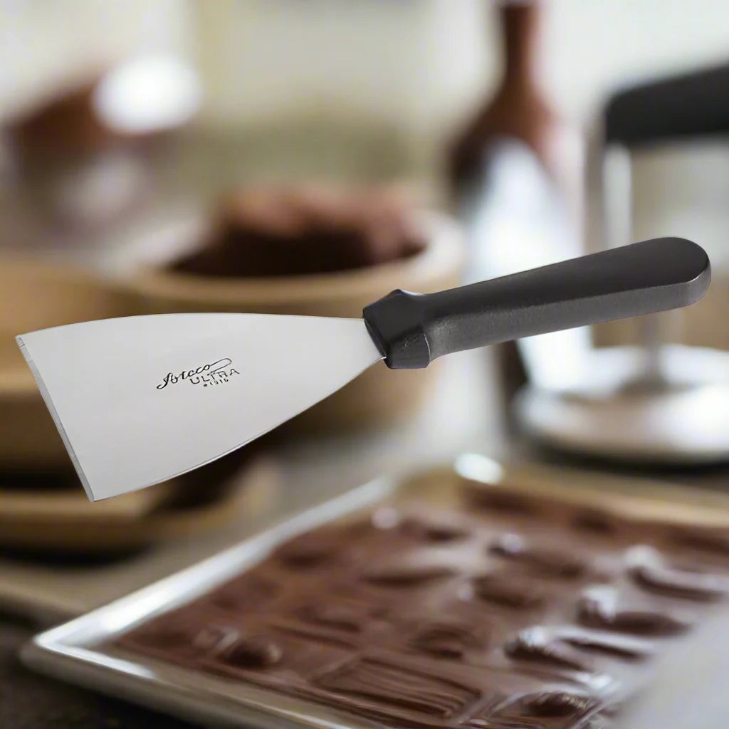 Raclette à chocolat premium avec poignée en plastique