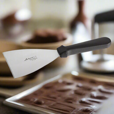 Premium Chocolate Scraper with Plastic Handle